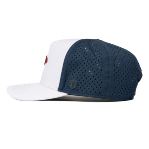 TCAP China Custom Performance Polyester Raise Rubber Patch 5 Panel <b>Baseball</b> <b>Cap</b> - Product Image 3
