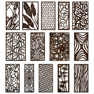 Divisorio in Metallo Tagliato al <span class=keywords><strong>Laser</strong></span> Personalizzato <span class=keywords><strong>per</strong></span> Interni ed <span class=keywords><strong>Esterni</strong></span>, Schermo Decorativo <span class=keywords><strong>per</strong></span> Ristoranti e Ambienti - Product Image 1