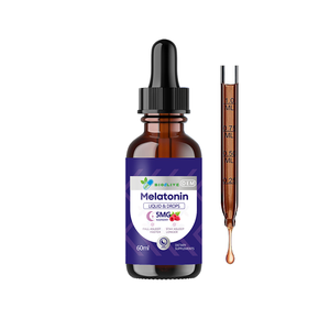 Gouttes liquides de mélatonine végétaliennes 60 ml à marque privée OEM pour un sommeil profond, saveur naturelle, complément pour adultes (déconseillé aux femmes enceintes) - Product Image 1