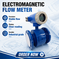 Sensores de Caudalímetro Electromagnético de Acero Inoxidable Aptos para Automatización Industrial y Control de Fluidos