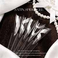 Jting Dernier Modèle Gel Satin Spider 5G Super Résistant Effet Soie Gel Polish Effet Filamentaire Vernis à Ongles Sans TPO/HEMA OEM