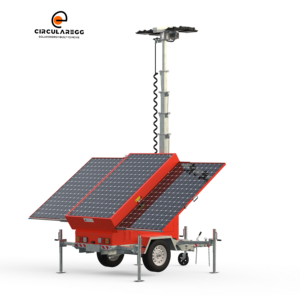 NV1500 Mobile Solar <b>Light</b> Tower for Large Area Illumination Off-grid Solutions - Product Image 1