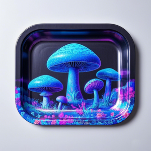 Эксклюзивный металлический лоток для курения, Яркий индивидуальный дизайн, Заводская Прямая цена, оптовые скидки, быстрая доставка - Product Image 5