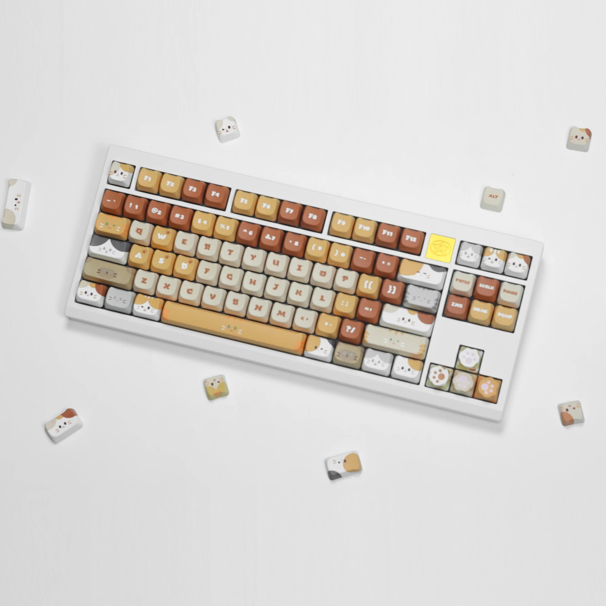 pbt keycaps ceramic glaze coating moa profile