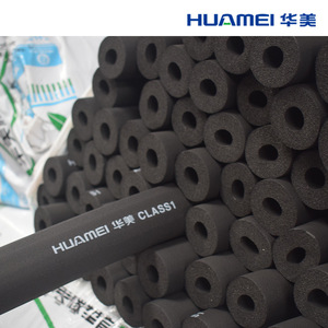 Rongke <b>Rubber</b> <b>Plastic</b> Insulation Pipe Shell 200mm Compressive Strength Thermal Insulation Material For Drain Pipe - Product Image 4