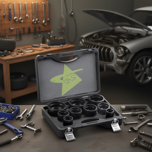 Juego de llaves de trinquete FG 631/S9, kit de herramientas de 8 piezas para reparación automotriz - Product Image 3