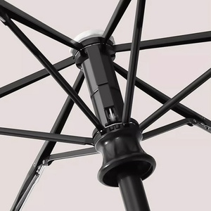 Auto Open Close Foldable Fiberglass <b>Umbrella</b> for Adults One Hand Operation Quick Dry UV Protection Portable Rain Sun Use Wood - Product Image 4