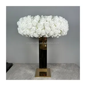 Wedding Supplies 100cm Tall Gold Table Stand Flower Arrangement Wedding Table Centerpieces