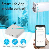 Moteur de rideau électrique intelligent Tuya ZigBee en aluminium robuste, 46 kg, rail de 6 m, système de rideau automatique intelligent pour bureau, Google Home, Alexa