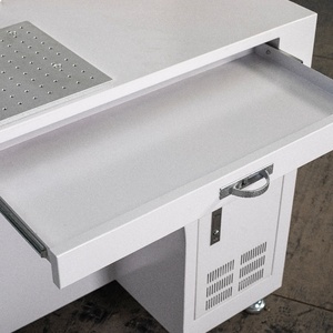 Machine de gravure laser à fibre 30W Raycus avec source 30QS BWT Double point rouge 110*110mm lentille véritable logiciel EZCAD 2.0 Lightburn - Product Image 4