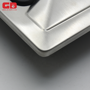Hot Sale Cast Iron Pan Support <strong>Stainless</strong> <strong>Steel</strong> Surface Built-In 3 Burner With 1 Hot Plate <strong>Gas</strong> Electric <strong>Hob</strong> - Product Image 5