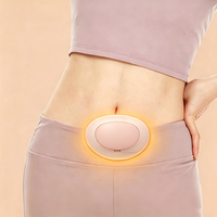 Ceinture chauffante portable ultra-mince sans fil pour soulager les crampes menstruelles, 2 niveaux de chaleur, rechargeable par USB
