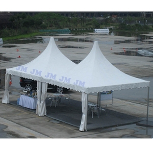 Popular 3x3m 4x4m 5x5m Heavy Duty Party Wedding White PVC <strong>Pagoda</strong> <strong>Garden</strong> Canopy Tent - Product Image 4