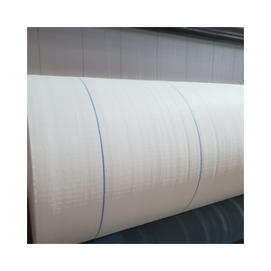 Alfombra DE CONTROL DE geotextil de barrera de malezas tejida blanca WON Tela en cubierta de suelo agrícola de invernadero de jardín - Product Image 1