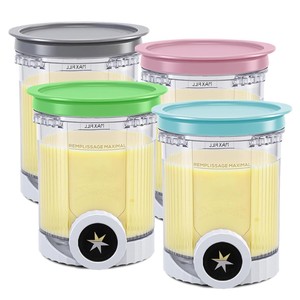 Replacement Lid Suitable for Ninja Swirl NC700 NC Ice Cream <b>Canister</b> & Cup Storage Container Plastic Dustproof - Product Image 1
