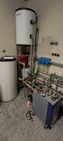 Pompe à chaleur eau-eau Folansi 7KW, faible bruit, R32, petite pompe à chaleur à source d'eau, pompe à chaleur géothermique pour hôtel et maison