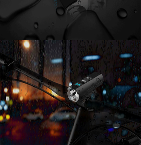 1200 lúmenes USB recargable aleación de aluminio batería incorporada IP54 impermeable 11W LED bicicleta luz delantera para conducción nocturna - Product Image 2