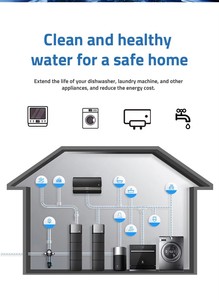 Sistema de filtración de agua para toda la <span class=keywords><strong>casa</strong></span> manual de 3 etapas Filtros de bloque de carbón y sedimentos azules grandes de 20 pulgadas para uso doméstico en exteriores - Product Image 6