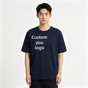 เสื้อยืดสตรีทแวร์เปล่าพิมพ์โลโก้ได้ ผ้าฝ้าย 100% 230GSM ทรงปกติ ยูนิเซ็กส์ ไซส์พลัส 36 สี ระบายอากาศได้ดี สวมใส่สบาย - Product Image 1