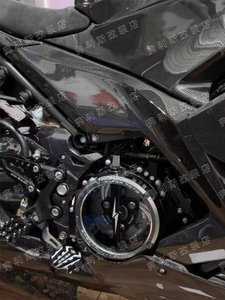 Couvercle latéral transparent du moteur et embrayage pour moto 500/500SE (Z500), matériau carré solide et résistant à l'usure - Product Image 4