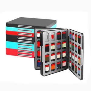 กล่องเก็บการ์ดเกมแม่เหล็กซิลิโคน 64-in-1 สำหรับ Nintendo Switch <span class=keywords><strong>2</strong></span>/Switch/OLED/Lite พร้อมตัวป้องกันตลับเกม - Product Image 6