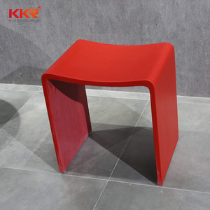 KKR Factory 20 Years Solid Surface <strong>Stool</strong> <strong>for</strong> <strong>Bathroom</strong> Shower Chair High End Shower Bench - Product Image 2