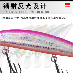 Señuelo Minnow 110S de 110 mm y 37 g, Hundible, para Pesca en Aguas Profundas, Cebo para Pesca de Atún - Product Image 4
