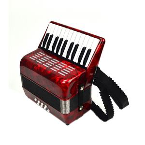 Acordeón Cromático SEASOUND OEM de 22 Teclas para Estudiantes, con Fuelle de Acero y Borde de Madera, Modelo JP2208 - Product Image 1