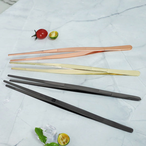 Best Seller Stainless Steel Kitchen Tongs BBQ Tweezers Set Kitchen <strong>Tools</strong> for Food Application - Product Image 4