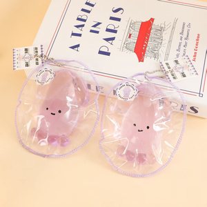 Giocattolo Squishy di Calamaro Kawaii di Tendenza 2026, Pallina Antistress a Rimbalzo Rapido a Forma di Frutti di Mare, Unisex, dai 14 Anni in su, per Regalo e Ingrosso - Product Image 2