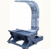 Nuevo Abrazadera para Tuberías para Montacargas, Longitud de Garra 1370mm, Peso Bruto 567kg, para Manipulación de Tuberías de Acero Extralargas y de Gran Diámetro 1