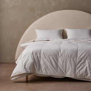 110gsm + 170gsm muscovy vịt xuống lông điền trắng bốn mùa Duvet Comforter quilt với có thể tháo rời Nút - Product Image 1