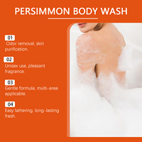 Persimmon Body Wash Natuurlijke Geurneutraliserende Douchegel Schuimende Lichaamsreiniger voor Dagelijks Gebruik