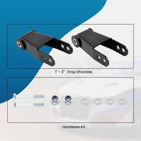 Kit de Suspensión 4x4 para GMC Silverado Sierra 2007-2018, Kit de Nivelación Ajustable de 1"-2", Abrazaderas de Bajada para Silverado