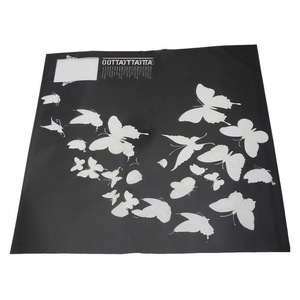 Papier d'emballage pour fleurs Xi Hua Nong Butterfly Dance DWGDM modèle 58x58cm, film jelly imperméable, pour fleuristes - Product Image 5