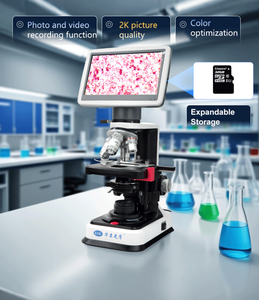 Microscope biologique de qualité laboratoire Écran HD de 7 pouces Grossissement 1000x Explorez le monde micro - Product Image 4