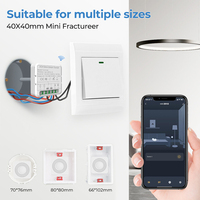 Interruptor Inteligente Inalámbrico Tuya WiFi de 1, 2, 3 y 4 Canales, 16A, Módulo de Interruptor Remoto para Hogar Inteligente