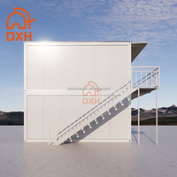 Casa Contenedor Modular de Diseño Moderno, Estructura Prefabricada, Resistente al Viento, para Comercio Minorista y Negocios de Catering