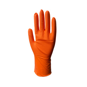 Gants en nitrile entièrement équipés, texture diamantée, résistants à l'huile, antidérapants, pour l'industrie de la réparation automobile, usage général, à usage unique - Product Image 1