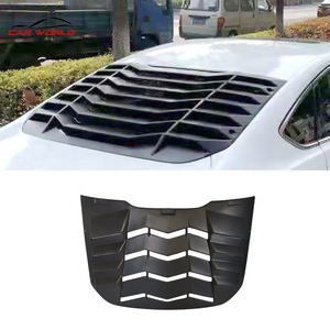 Car Rear <b>Window</b> Louvers Cover for 2013-2018 Auto Black Back <b>Window</b> <b>Covering</b> Systems Exterior Parts - Product Image 2