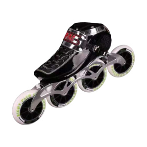 Patines de velocidad profesionales EACH con ruedas de 110 mm, bota de patín de fibra de carbono para hombres adultos NS-146, patines de velocidad NS-146 Inli - Product Image 4