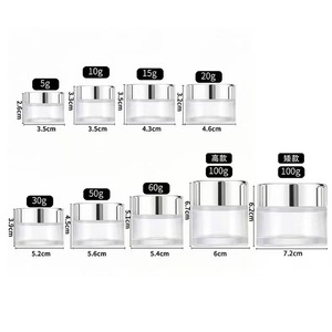 Bouteille en verre de qualité supérieure de 30 g, qualité alimentaire, avec bouchon doré personnalisé, personnalisation possible - Product Image 5
