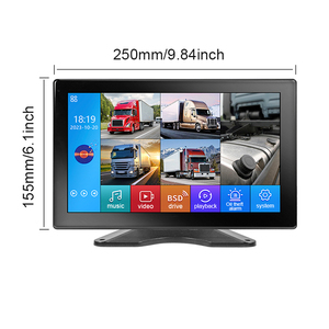 Moniteur enregistreur DVR 10,1 pouces 5 canaux avec détection d'angle mort et 5 caméras de stationnement AHD 1080P, système d'alarme BSD pour camion et bus - Product Image 5
