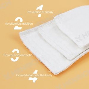 Toallas Sanitarias de Flujo Abundante para la Noche, Toallas Menstruales Reutilizables, Toallas de Tela Lavables de Bambú, Venta Caliente, OEM/ODM Ofrecido Gratuitamente - Product Image 6