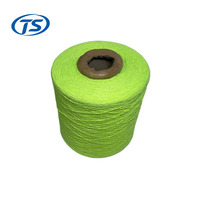 Fil à tricoter mélangé en coton régénéré chiné Nm1/10 Nm1/20 Nm2/34 pour tissage, motifs teints, recyclé, provenant d'usine