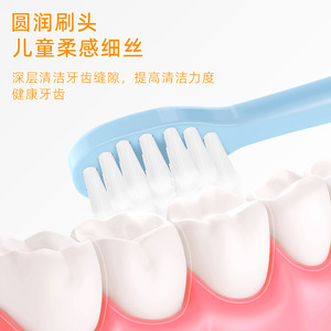 Cepillo de Dientes para Niños Little Deer Mommy, Cepillo de Dientes de Cerdas Suaves y Densas para Limpiar Entre los Dientes, Mango Antideslizante, Venta al por Mayor - Product Image 3