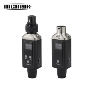 Mini Sistema de micrófono inalámbrico portátil con conector XLR para micrófono de mano de condensador con cable - Product Image 1