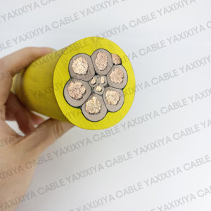 Type W 380v 660 Volt 2c 1/0 2/0 3/0 4/0 AWG Icea Isolation CPE Gaine Caoutchouc Câble Minier - Product Image 2