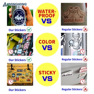 Autocollants personnalisés résistants aux UV, imperméables, avec logo personnalisé, autocollants en vinyle résistants aux UV pour l'extérieur - Product Image 3
