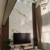 Material Flexible para Paredes - Panel de Azulejos de Mármol Flexible con Protección UV, Decoración para el Hogar, Tablero de Plástico con Aspecto de Piedra, Tablero de Separación para Cocina y Baño